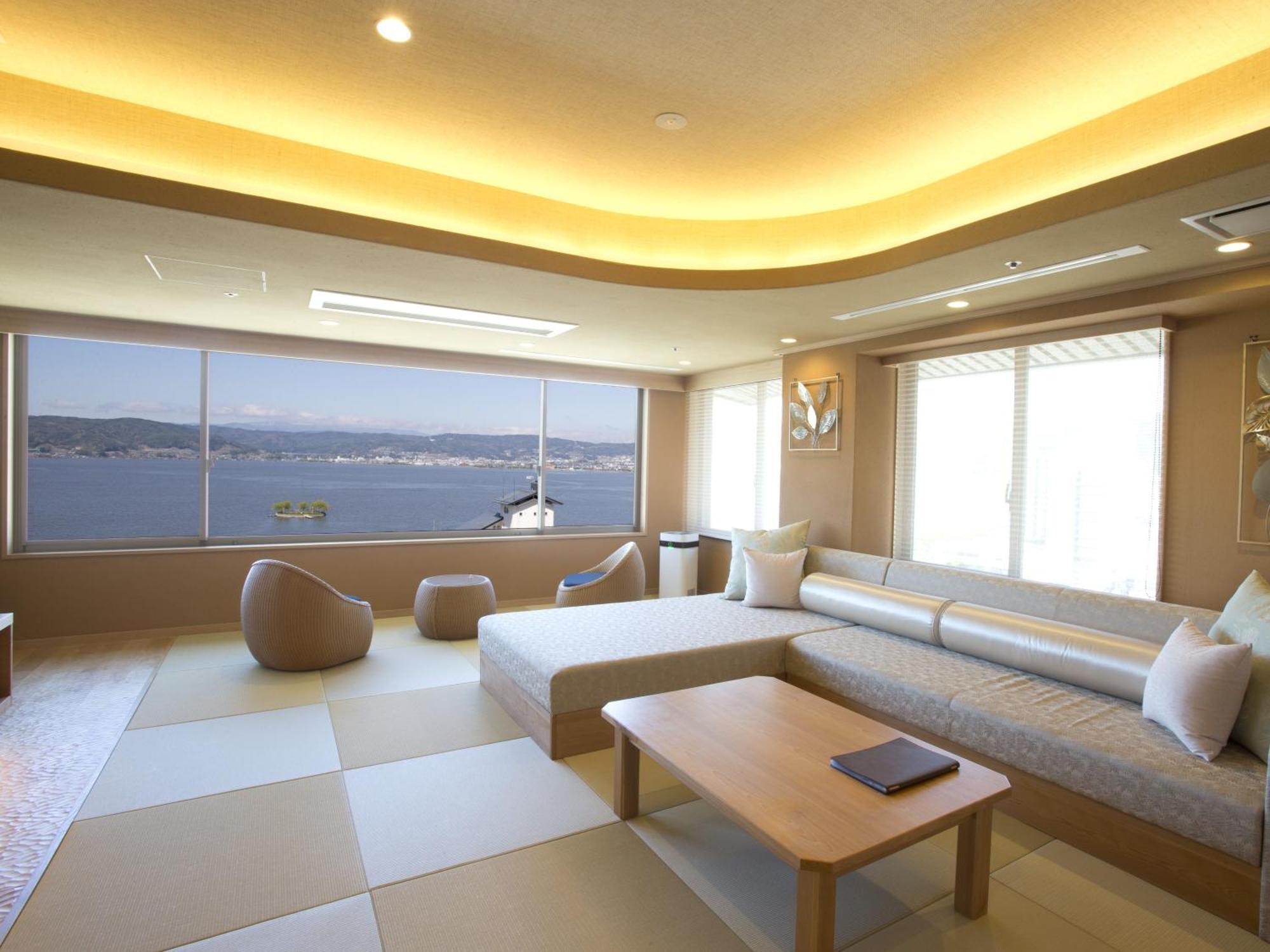 Hamanoyu Hotel Suwa  Exterior photo