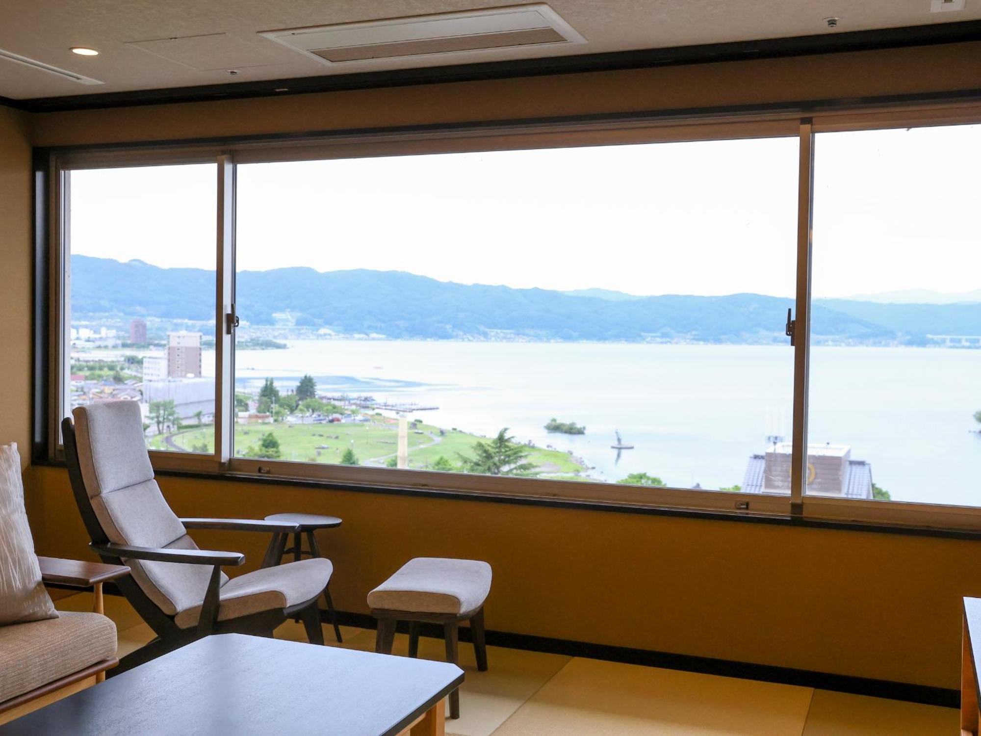 Hamanoyu Hotel Suwa  Exterior photo